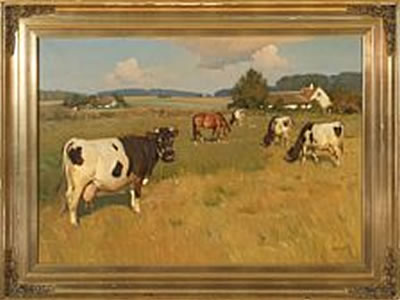 Soren Edsberg : Grazing cattle