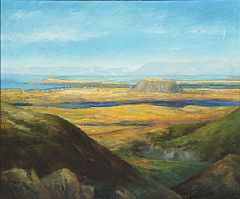 Sveinn Thorarinsson : Landscape from Iceland