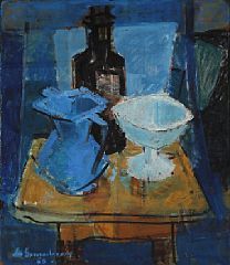 Albert Gammelgaard : Blue still life