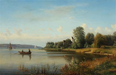 Helmuth Dirckinck-Holmfeld : Scenery from Svendborgsund