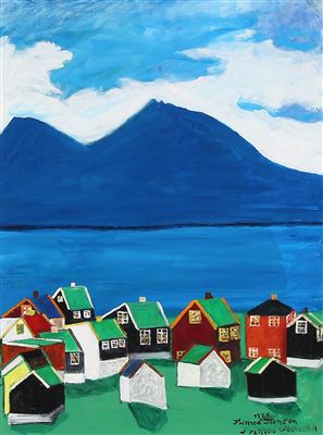 Frimod Joensen : Faroese village