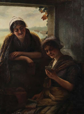 Henri Timmermans : Two Zeeland girls