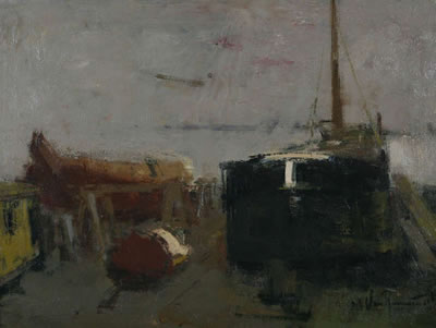 Dis Van Raemdonck : Shipyard on the Scheldt