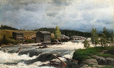 Torsten Waenerberg : VIEW OVER THE RAPIDS