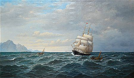 Oskar Kleineh : SAILING BY THE COAST