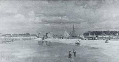 Charles Corwin : Sand Flats, Northport, Long Island