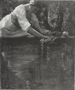 Mary Curtis Richardson : By the Orchard Pool