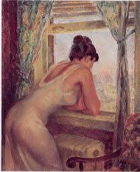 Mabel Alvarez : Figure at Window