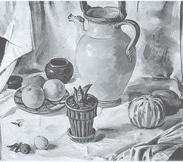 Karl Eugen Neuhaus : Still Life with Yellow Jug