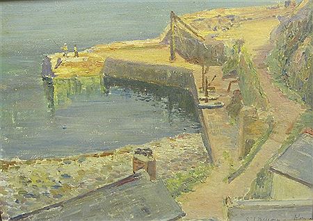 Elizabeth Lamorna Kerr : Lamorna Quay