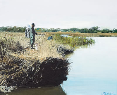 Earl Bradley Lewis : Catching Dinner