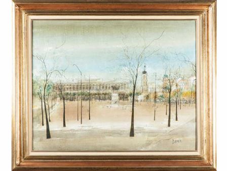 Georges Damin : La place Bellecour