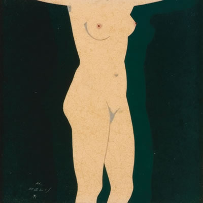 Melkiorre Melis : Nudo di donna, 1927