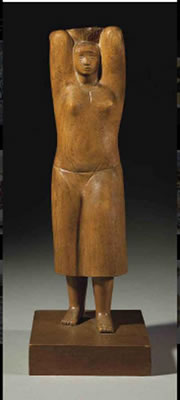 Jewad Selim : Standing Figure (Girl)