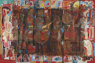 sample from Modern & Contemporary Arab, Iranian and Turkish Art Part II