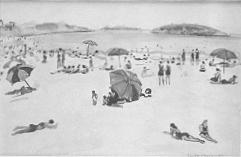 Joseph Margulies : Beach Scene