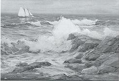 George Schultz : Sailing off a Rocky Coast