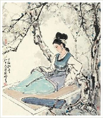 Yinke Song : LADY PLAY GUQIN