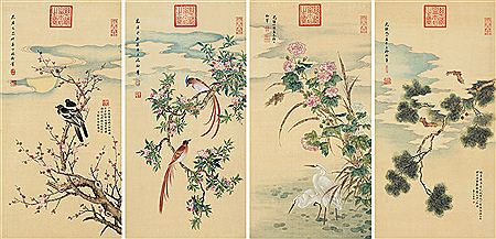 Ci Xi : AUSPICIOUS BIRDS AND FLOWERS (4)