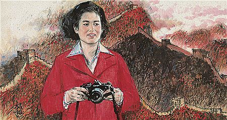 Yong Lin : PORTRAIT OF THE PRINCESS FROM THAILAND