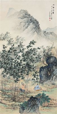 Xingjing Wang : CHIT CHAT UNDER THE BAMBOO