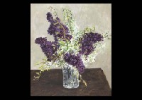 Yoshinori Kinoshita : Dark Purple Lilas and Orchid