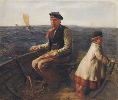 Hugh Cameron : Mackerel fishing