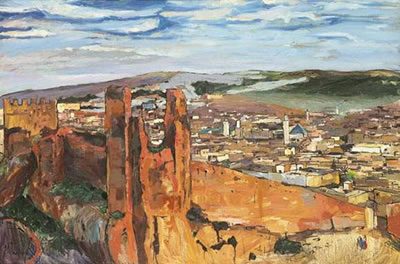 Mohamed Nouiri : Vue de Fez