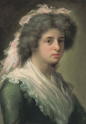 Francisco Bayeu Y Subias : Retrato de Feliciana Bayeu, hija del pintor