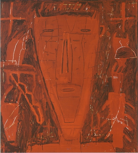 James Brown : Self Portrait in Red