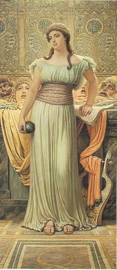 Elihu Vedder : The Greek Actor's Daughter