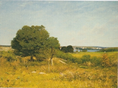 William Picknell : View from a Meadow