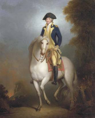 Rembrandt Peale : Equestrian Portrait of George Washington