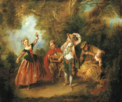 Nicolas Lancret : Le Menuet