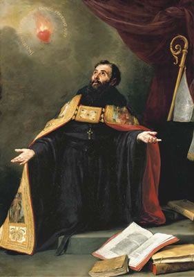 Bartolome Esteban Murillo : Saint Augustine in Ecstasy