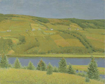 Frank DuMond : Margaree River Valley, Cape Breton, Nova Scotia