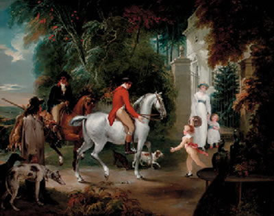 William Hamilton : The Duke of Hamilton's Return from Coursing