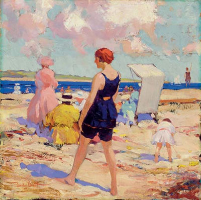 Gordon Hope Grant : The Beach