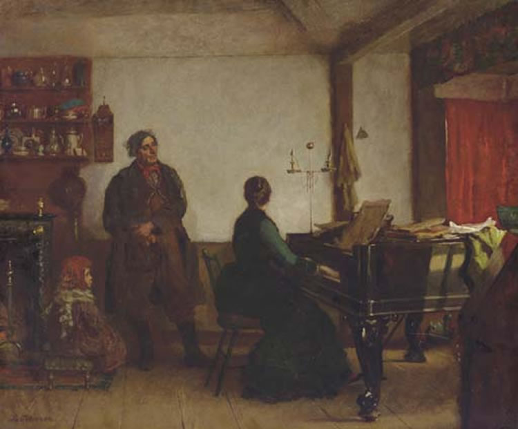 Eastman Johnson : From Auction Records