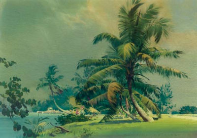 Carl Evers : Miami Beach, Collins Avenue