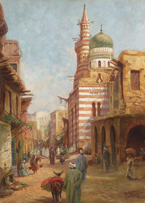 Bruno Richter : The Mosque of Aytmish al-Bagazi, Old Cairo