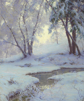 Walter Launt Palmer : Winter Landscape