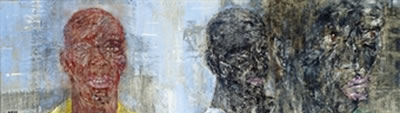 Leon Golub : 3 Heads (I)