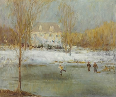 William John Whittemore : SKATER IN EAST HAMPTON, NEW YORK