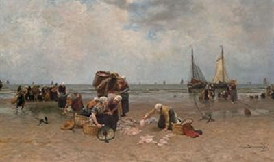 Bernard Johannes Blommers : The return of the fishing fleet