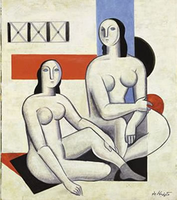 Bela de Kristo : Les deux baigneuses (Hommage à Fernand Léger)