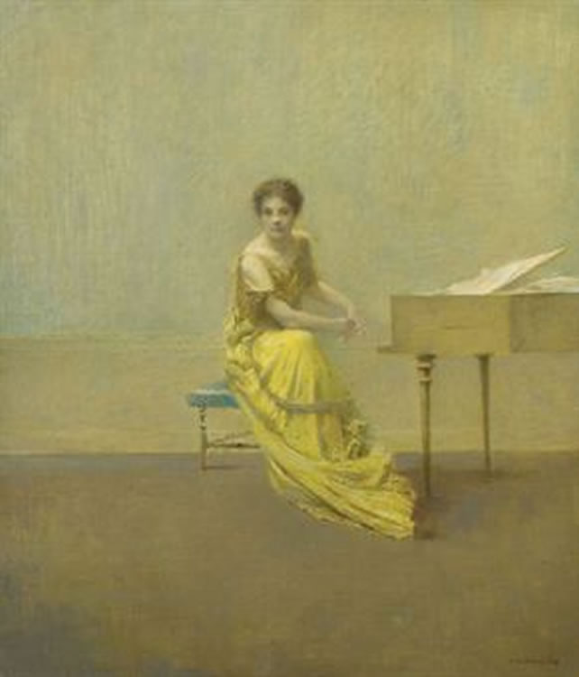 Thomas Wilmer Dewing : From Auction Records