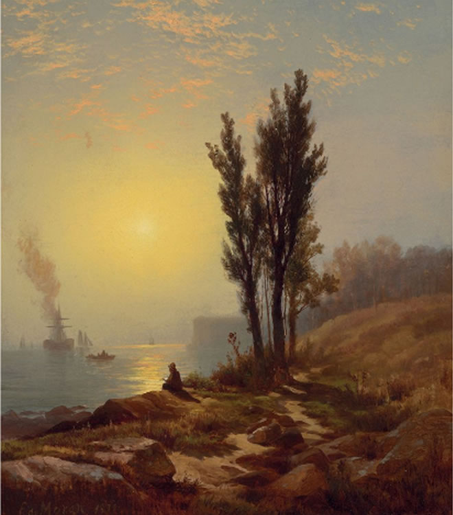 Edward Moran : From Auction Records