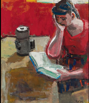 David Park : Woman Reading