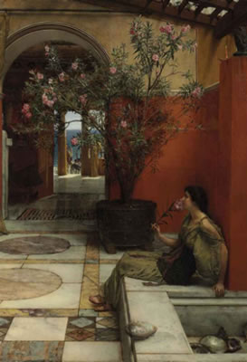 Lady Laura Alma-Tadema : An Oleander